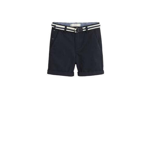 Mango Kids Chino Short Blauw mango kids kopen in de aanbieding