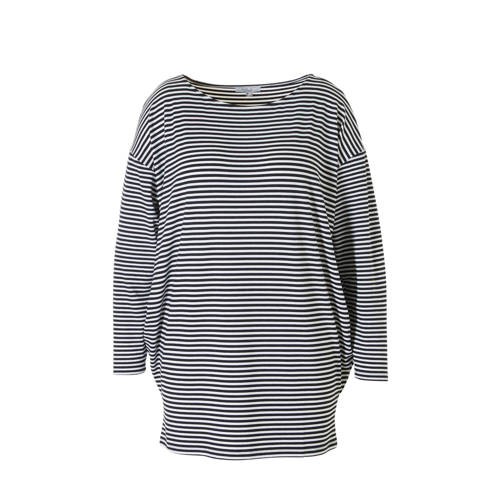 Ivy Bella By Longsleeve Gestreept Zwart ivy bella kopen in de aanbieding