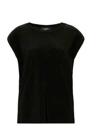 T-shirt LOW-A zwart