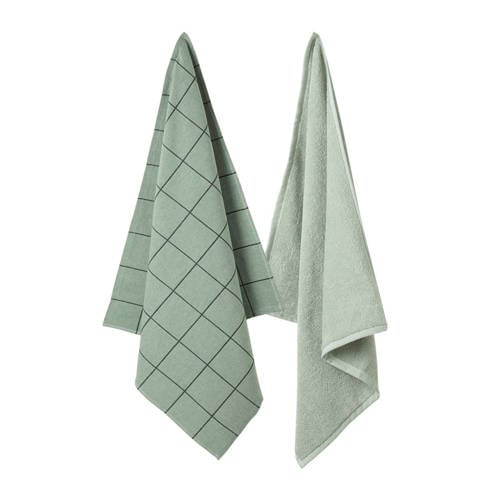 Whkmps Own Keuken En Theedoek Set Van 2 whkmps own kopen in de aanbieding