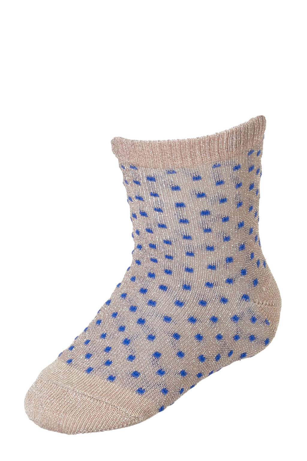 mp Denmark sokken met lurex roze, Roze