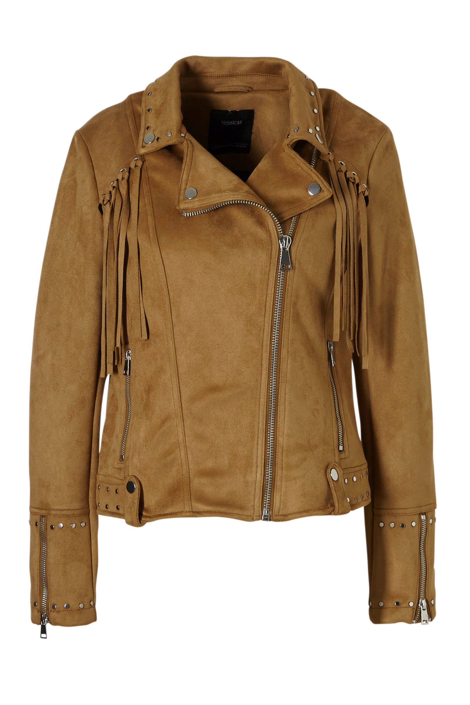 C&A Yessica bikerjack cognac | wehkamp C&A Yessica bikerjacks kopen | BESLIST.nl | Nieuwe collectie