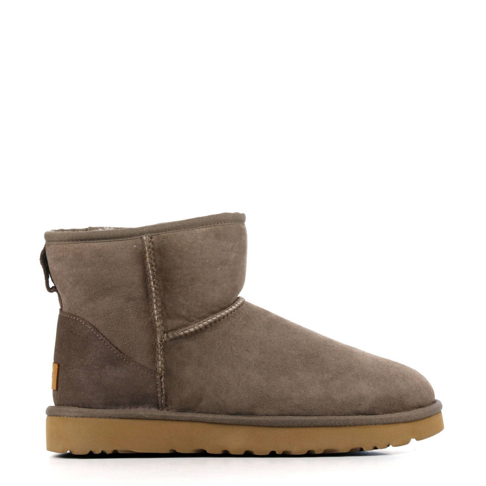UGG Classic Mini suède enkelboots bruin | wehkamp