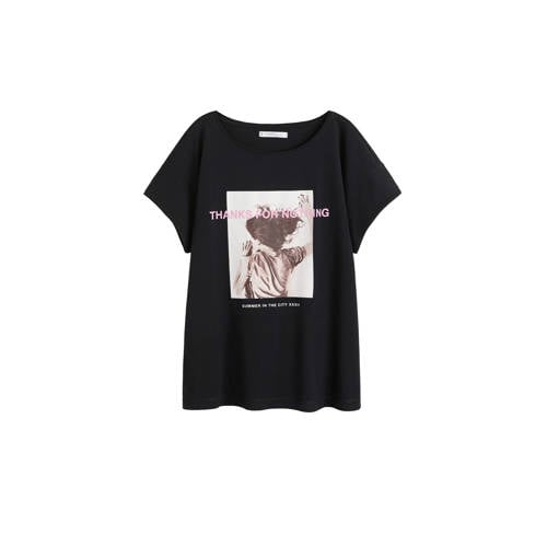 Violeta By Mango T Shirt Met Printopdruk violeta by mango kopen in de aanbieding Violeta By Mango T Shirt Met Printopdruk violeta by mango kopen in de aanbieding