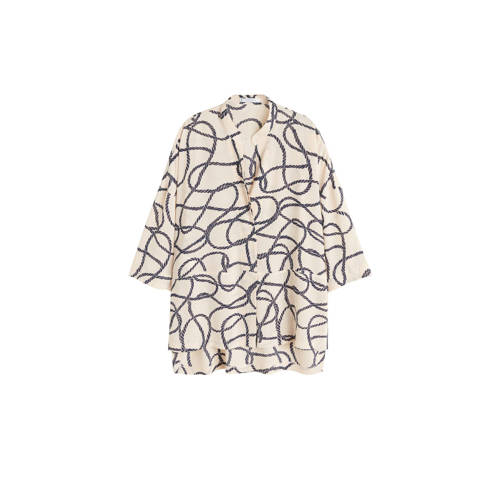 Violeta By Mango Blouse Met All Over Print Ecru violeta by mango kopen in de aanbieding Violeta By Mango Blouse Met All Over Print Ecru violeta by mango kopen in de aanbieding