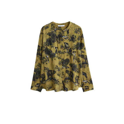 Violeta By Mango Blouse Met Dierenprint violeta by mango kopen in de aanbieding Violeta By Mango Blouse Met Dierenprint violeta by mango kopen in de aanbieding