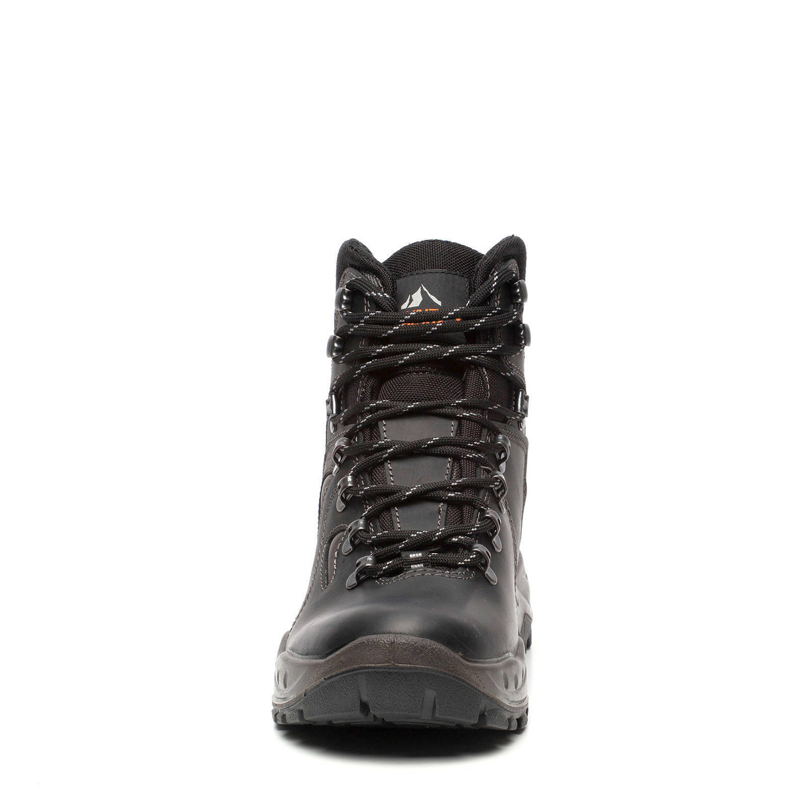 Scapino Mountain Peak leren wandelschoenen zwart | wehkamp