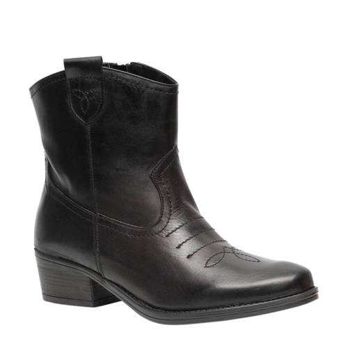 Scapino Twoday Leren Cowboy Laarzen Zwart scapino kopen in de aanbieding