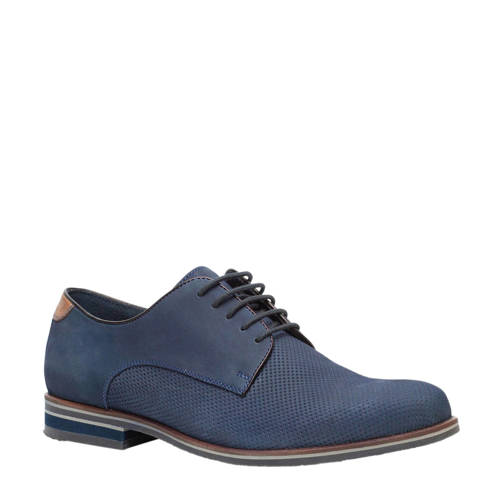 Scapino Van Beers Leren Veterschoenen Blauw scapino kopen in de aanbieding Scapino Van Beers Leren Veterschoenen Blauw scapino kopen in de aanbieding