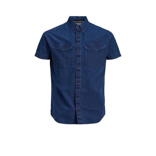 Jack And Jones Core Slim Fit Overhemd Met Strepen jack and jones kopen in de aanbieding