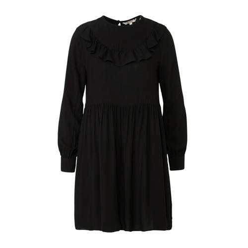 Ca Clockhouse Jurk Met Volant Zwart ca kopen in de aanbieding Ca Clockhouse Jurk Met Volant Zwart ca kopen in de aanbieding