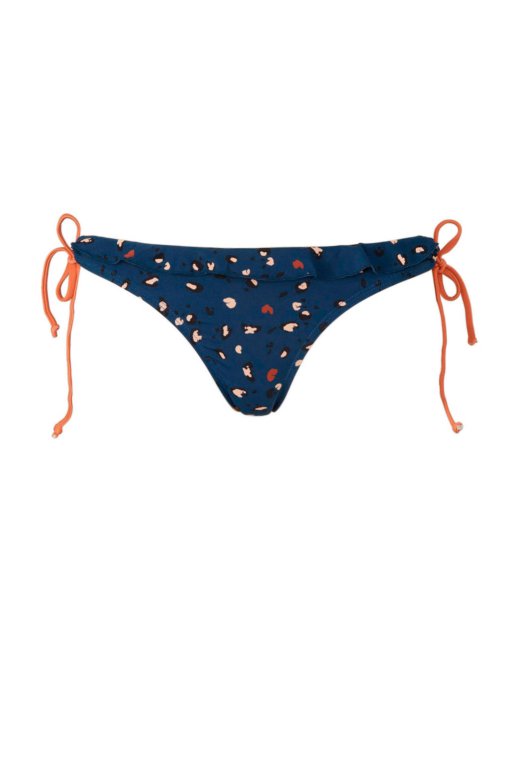 Over Een Print Meltstrik All In Blauw Broekje Bikini 1qtngX8