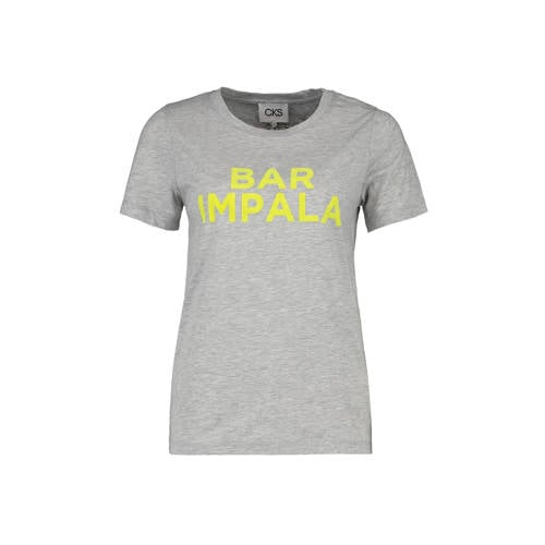 Cks Nanette T Shirt Met Tekstprint cks kopen in de aanbieding