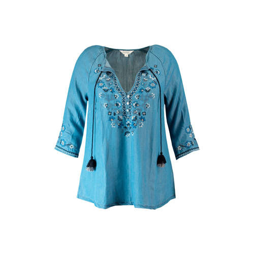 Fstvl By Ms Mode Top Met Bloemen Blauw fstvl by ms mode kopen in de aanbieding Fstvl By Ms Mode Top Met Bloemen Blauw fstvl by ms mode kopen in de aanbieding