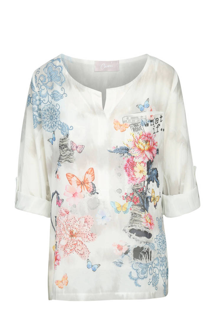 Cassis print tuniek met Cassis Cassis tuniek print met w7qaEAxx