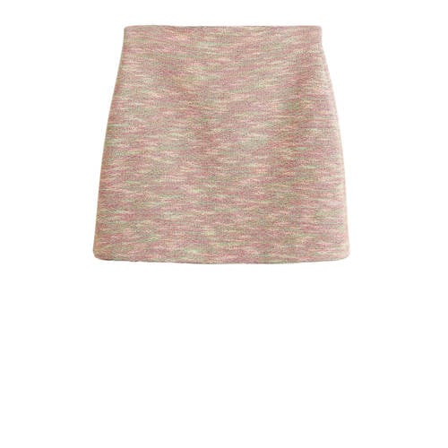 Mango Gemeleerde Rok mango kopen in de aanbieding