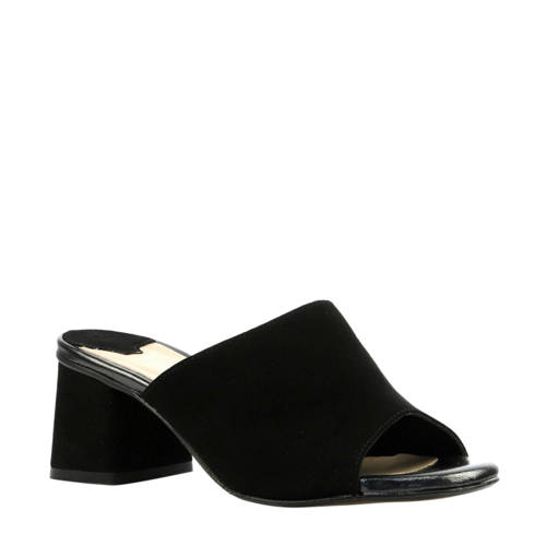 Lamica Arabia Suede Muiltjes Zwart lamica kopen in de aanbieding