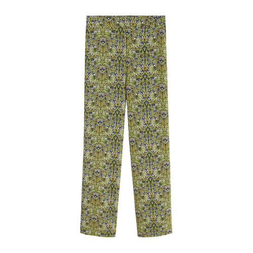 Mango Broek Met Allover Print Groen mango kopen in de aanbieding Mango Broek Met Allover Print Groen mango kopen in de aanbieding