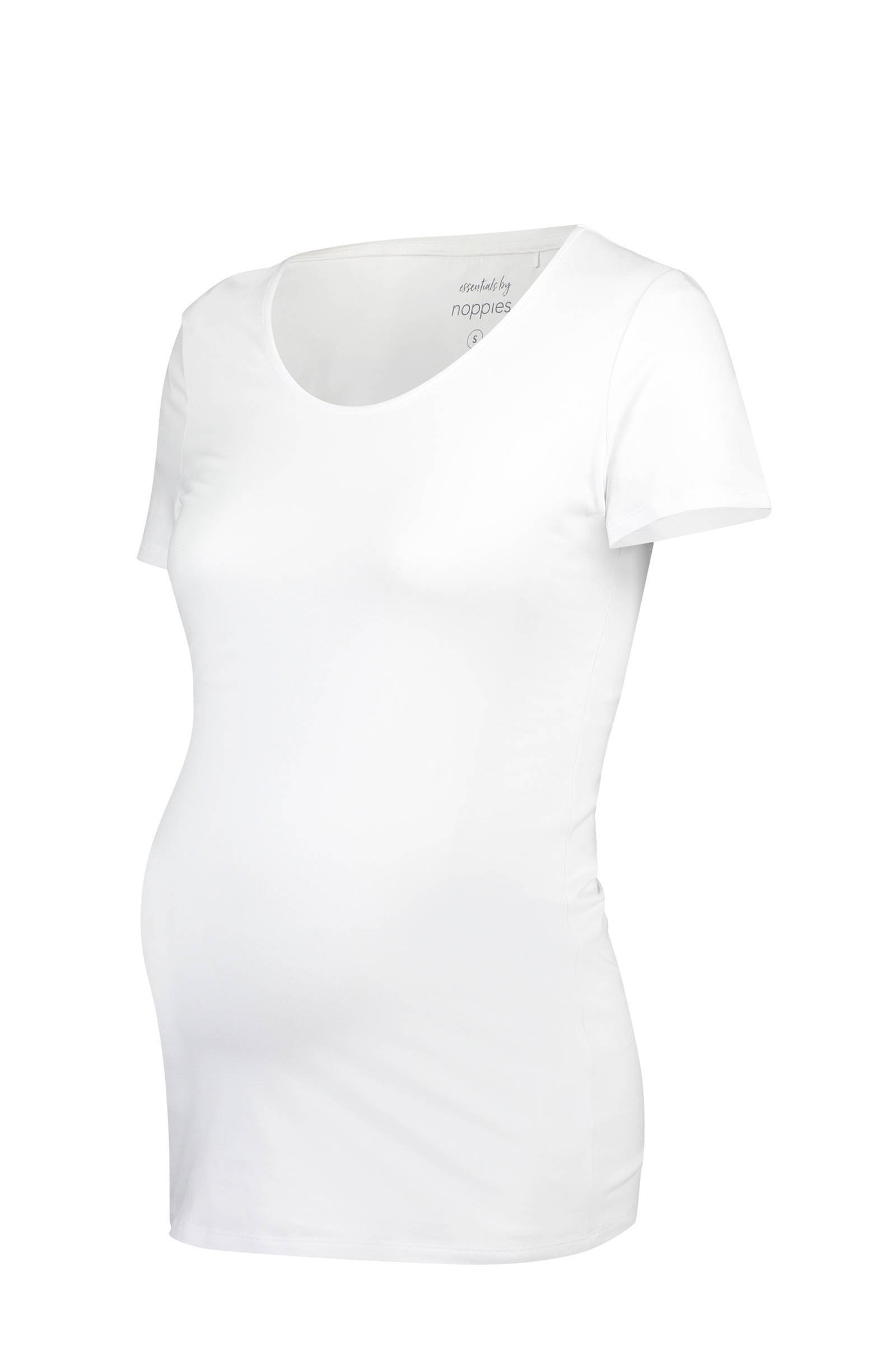 Noppies zwangerschaps T shirt Berlin wit online kopen