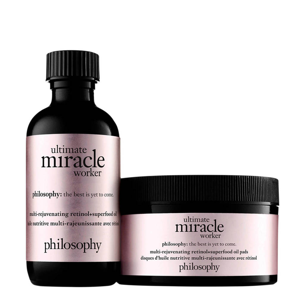 philosophy ultimate miracle worker retinol pads - 60 stuks