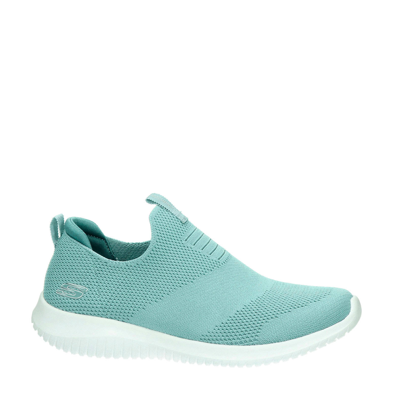 Skechers Stretch Knit SN 12837 sneakers aqua wehkamp