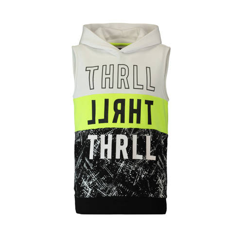 Coolcat Mouwloze Hoodie Met Tekst Wit coolcat kopen in de aanbieding Coolcat Mouwloze Hoodie Met Tekst Wit coolcat kopen in de aanbieding