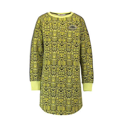 Coolcat Sweatjurk Met Slangenprint En Zijstreep Geel coolcat kopen in de aanbieding Coolcat Sweatjurk Met Slangenprint En Zijstreep Geel coolcat kopen in de aanbieding