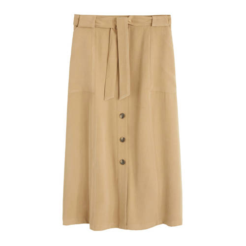 Mango Rok Beige mango kopen in de aanbieding Mango Rok Beige mango kopen in de aanbieding