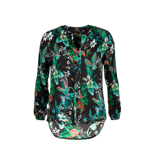 La Ligna Gebloemde Top la ligna kopen in de aanbieding