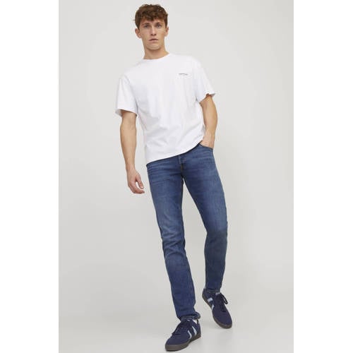 JACK & JONES slim fit jeans JJIGLENN JJORIGINAL blue denim afbeelding