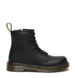 1460 J Kleuter/Tiener leren veterboots zwart