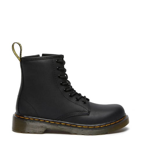 Dr. Martens 1460 J Kleuter/Tiener leren veterboots zwart afbeelding
