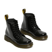 thumbnail: Dr. Martens 1460 Patent Kleuter/Tiener leren veterboots zwart