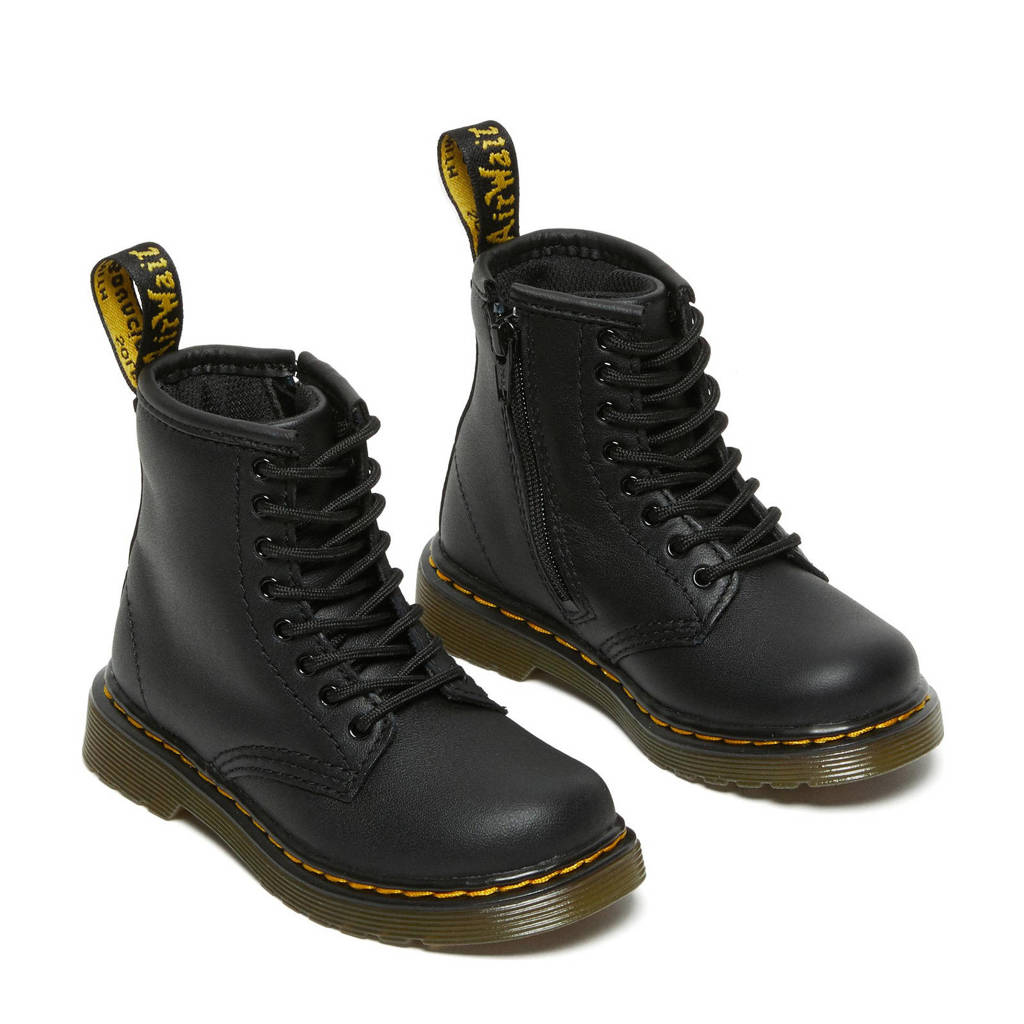 Martens 1460 T Peuter leren veterboots zwart wehkamp