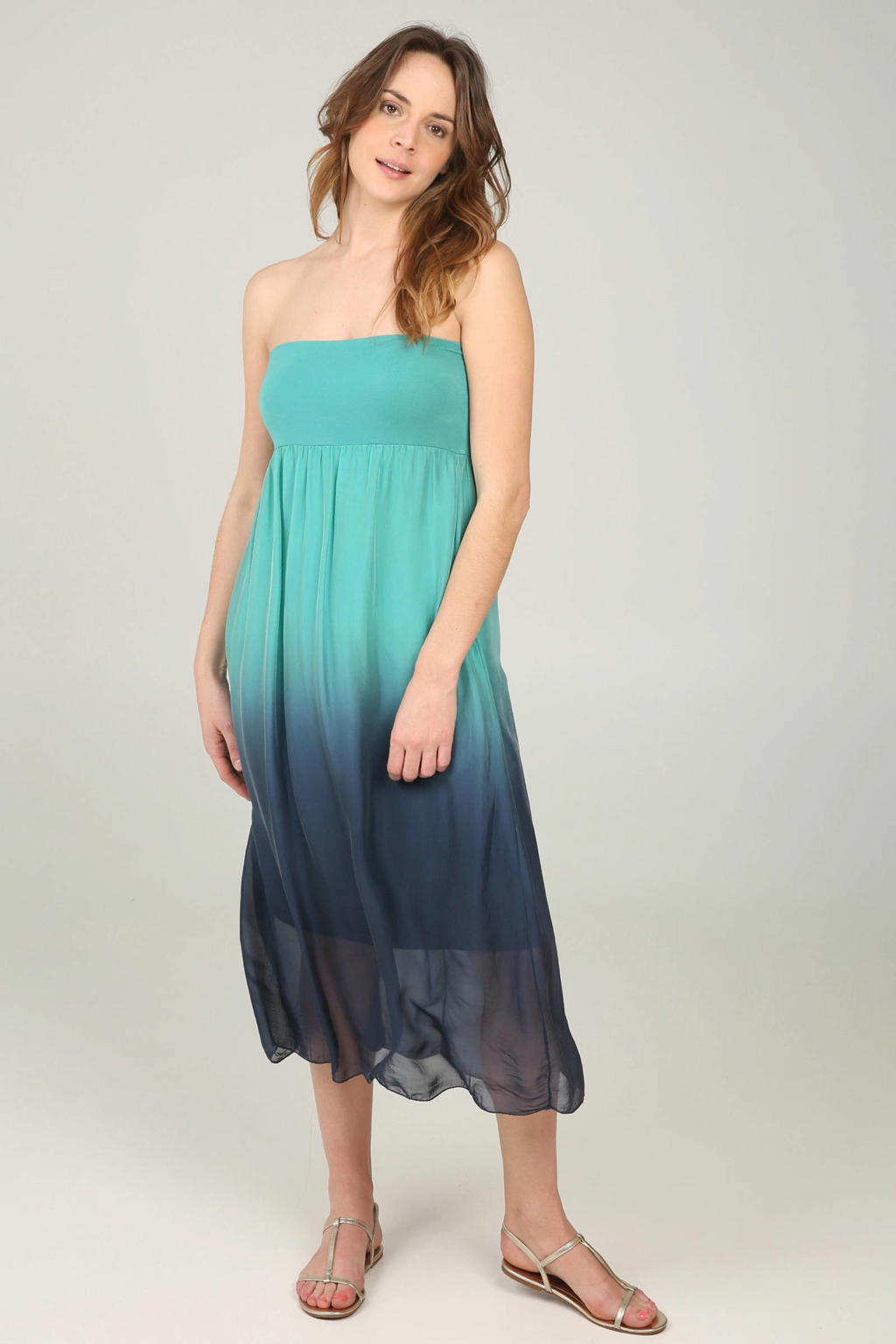 Cassis lange dip dye rok kopen? in huis wehkamp