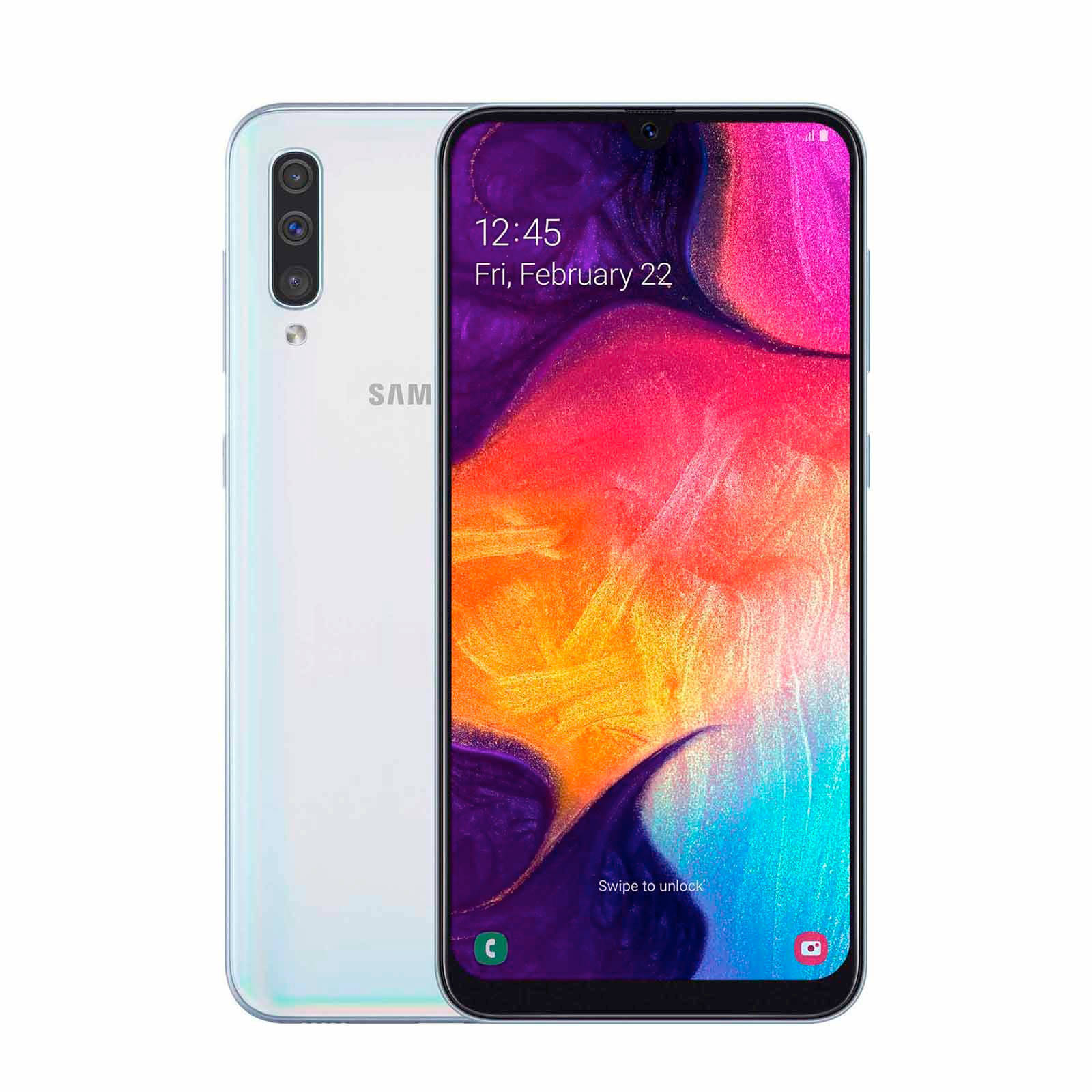 Samsung Galaxy A50 Wit | wehkamp
