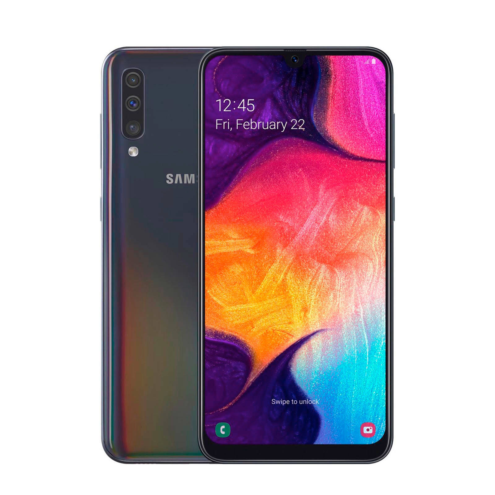 Samsung GALAXY A50 Zwart | wehkamp