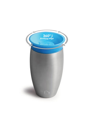 Miracle 360° Sippy Cup roestvrij staal 296 ml blauw