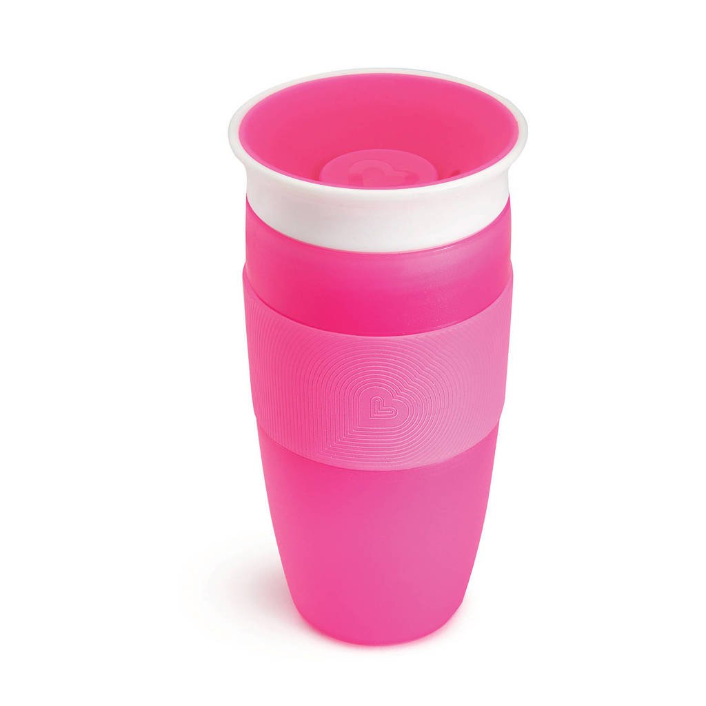 Munchkin Miracle 360° Sippy Cup 414 ml roze