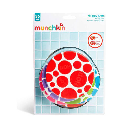 Munchkin Grippy Dots Anti-Slip Badmat Stippen - 6 stuks