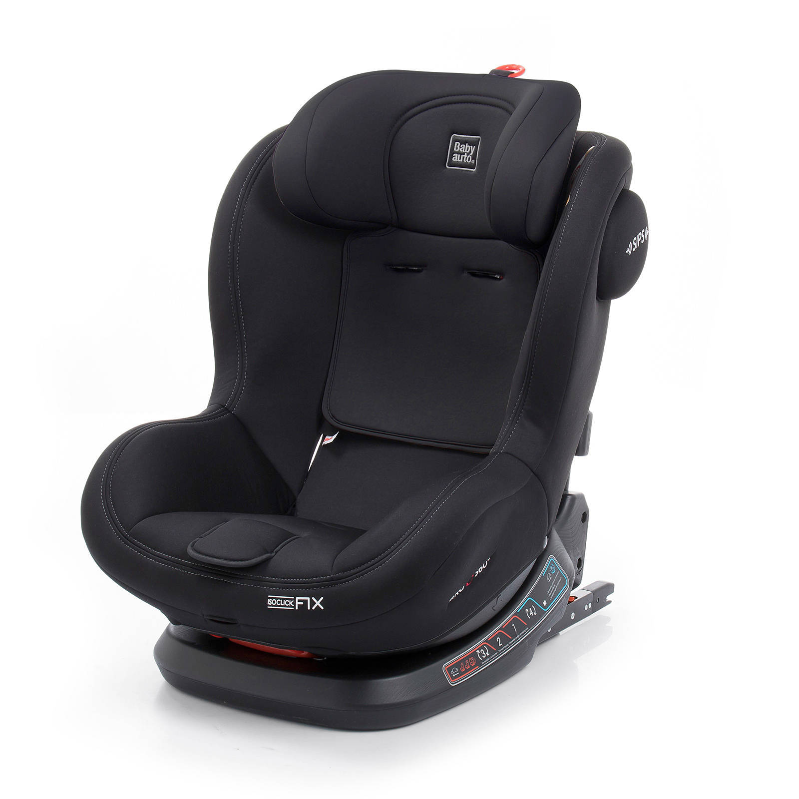 Babyauto Biro Fix autostoel zwart | wehkamp