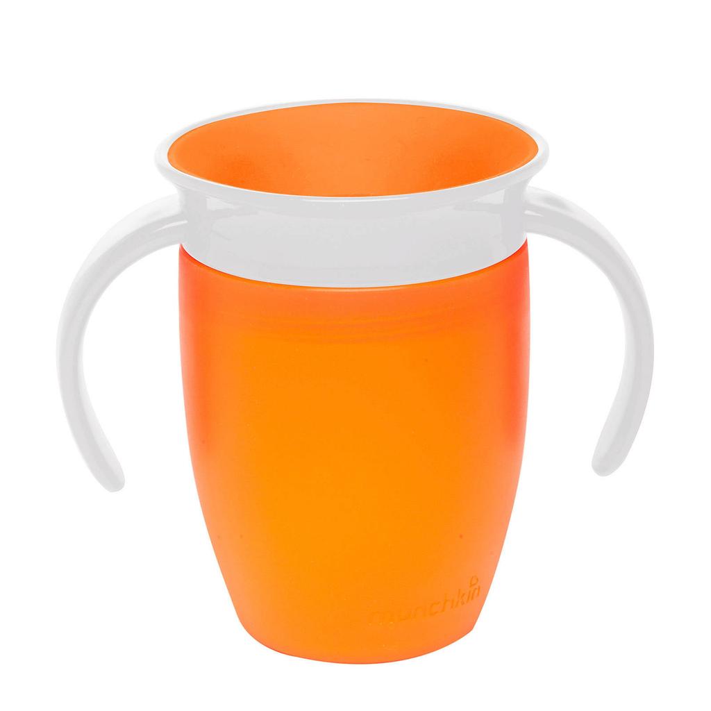 Munchkin Miracle Trainer 360° drinkbeker oranje (207 ml)