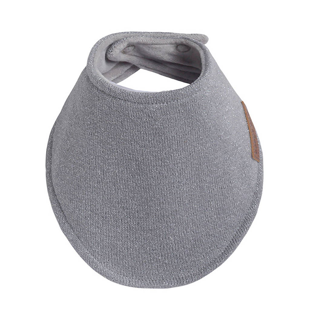 Baby's Only bandana slab Sparkle zilvergrijs, Zilvergrijs