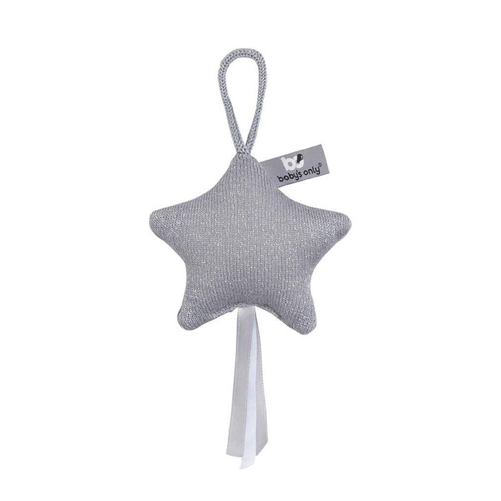 Baby's Only decoratiester Sparkle zilvergrijs, Zilvergrijs