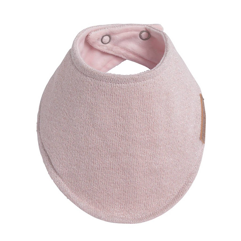 Baby's Only bandana slab Sparkle roze, Zilverroze
