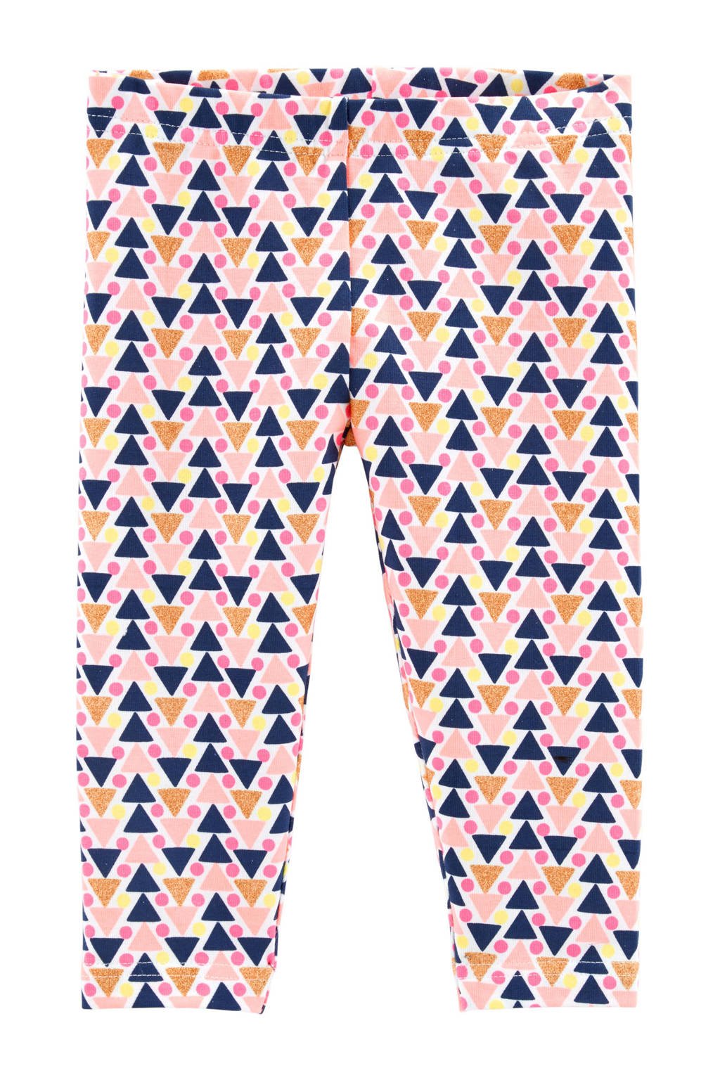 Carter's baby capri legging met all over print lichtroze/blauw, Lichtroze/blauw