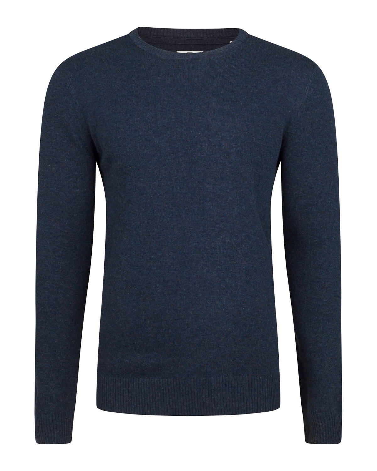 WE Fashion trui met wol royal blue melange | wehkamp HEREN MELANGE GEBREIDE TRUI | 79545365 WE Fashion