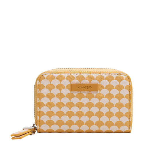 Mango Portemonnee Geel mango kopen in de aanbieding