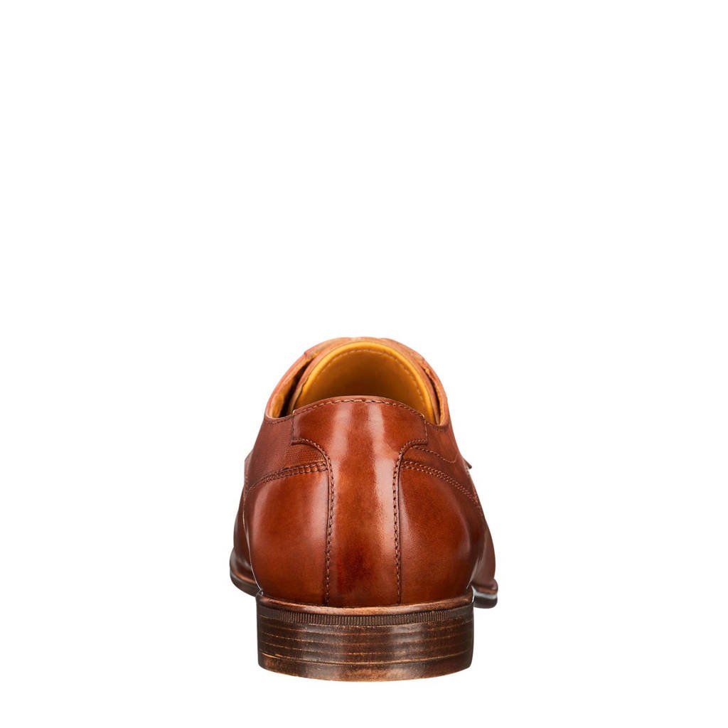 Am Cognac Veterschoenen Veterschoenen Am Leren Leren Cognac Shoe Shoe rOqwr5