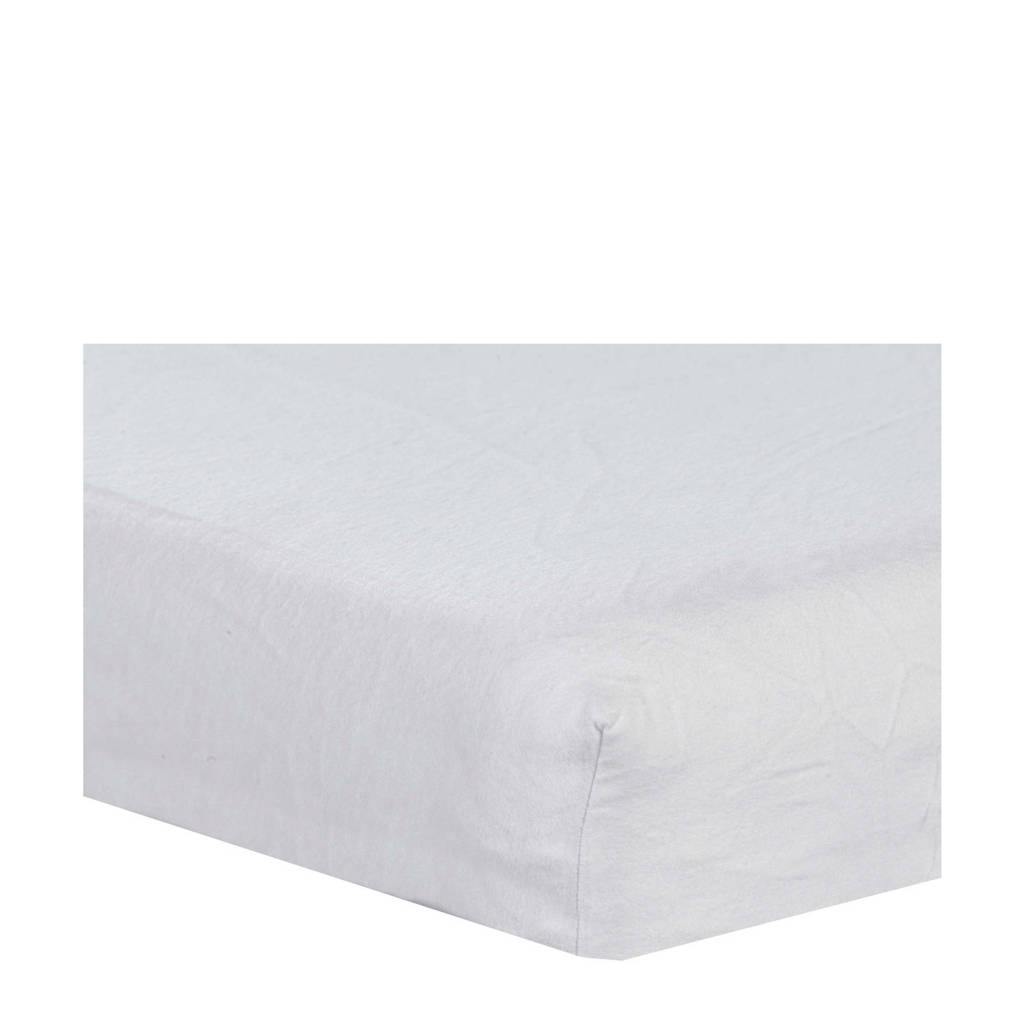 ABZ molton matrasbeschermer 40x80 cm, Wit